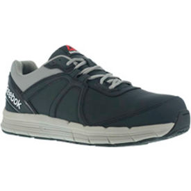 Reebok RB3502 Guide Work Performance Cross Trainer, Steel Toe, Men's Sz 8 M Wide, Navy, Gry Reebok RB3502 Guide Work Performance Cross Trainer, Steel Toe, Men's Sz 8 M Wide, Navy, Gry