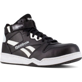 Warson Brands Inc. RB4194-M-07.0 Reebok BB4500 High Top Work Sneaker, Composite Toe, Size 7M, Black/White image.