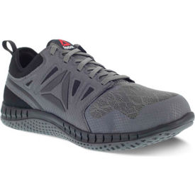 Reebok RB4252 ZPrint Work Athletic Oxford, Steel Toe, Men's Sz 8.5 W Wide, Grey Reebok RB4252 ZPrint Work Athletic Oxford, Steel Toe, Men's Sz 8.5 W Wide, Grey
