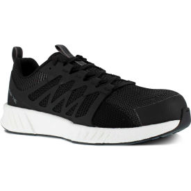 Reebok RB4311 Men's Athletic Work Shoe, Black/White, Size 9, M