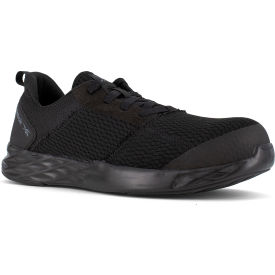 Warson Brands Inc. RB4672-M-13.0 Reebok Athletic Work Shoe, Breathable Mesh, Black, 13M image.