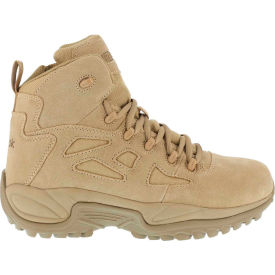 Warson Brands Inc. RB8694-M-13 Reebok® RB8694 Mens Stealth 6" Boot With Side Zipper, Desert Tan, Size 13 M image.