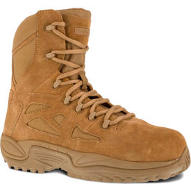 Warson Brands Inc. RB8850-M-10 Reebok® RB8850 Stealth 8" Boot with Side Zipper, Composite Toe, Mens Sz 10 M Wide, Coyote image.