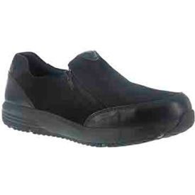 Rockport Works RK500 truStride Work Slip On Oxford, Steel Toe, Women's Sz 8.5 M Wide, Black Rockport Works RK500 truStride Work Slip On Oxford, Steel Toe, Women's Sz 8.5 M Wide, Black
