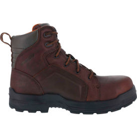 Warson Brands Inc. RK6640-M-12 Rockport® RK6640 Mens More Energy 6" Lace to Toe Waterproof Work Boot, Brown, Size 12 M image.
