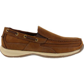 Warson Brands Inc. RK6737-M-11 Rockport® RK6737 Mens Sailing Club Slip On Boat Shoe, Brown, Size 11 M image.