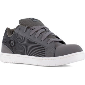 Warson Brands Inc. VM30592-W-07.0 Volcom Stone Op Art Skate Inspired Work Shoes, Composite Toe, Size 7W, Dark Gray/Charcoal image.