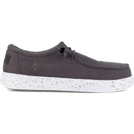 Volcom VM30803F Chill Womens Slip-On Casual Work Shoes Composite Toe Size 7W Dark Gray 