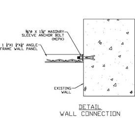 Wire Crafters GI-MCPK WireCrafters®  Wall Anchor, Masonry Connection Pack, Qty. of 4 image.