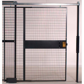 WireCrafters 840 Style, Woven Wire Slide Door, 4'W x 8'H, 8' 5-1/4