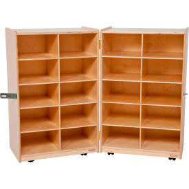 Wood Designs WD16209 Folding Vertical Storage without Trays image.