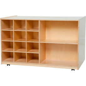 Wood Designs WD16609 Double Mobile Storage without Trays image.