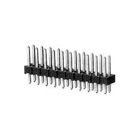 WALDOM ELECTRONICS CORP 6-146253-0 HEADER ASSEMBLY, MOD II, BREAKAWAY, DOUBLE ROW, image.