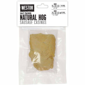 WESTON BRANDS, LLC 19-0301-W Natural Hog Casing 3 oz (for 15-20 lbs) image.