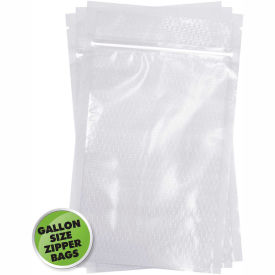 WESTON BRANDS, LLC 30-0211-K Vac Sealer Bags, 11" x 16" (Gallon) Zipper Seal, 50 count image.