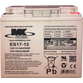 Replacement Battery for Wesco® Power Drive Hand Trucks - 109307