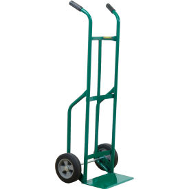 Wesco® Greenline 636 Hand Truck w/ Dual Handle Solid Rubber Wheels 500 lb. Capacity