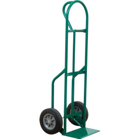 Wesco® Greenline 626D Hand Truck w/ Single Loop Handle Solid Rubber Wheels 600 lb. Capacity