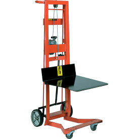 Wesco® Platform Trucks w/ Lift Control 750 lb. Capacity 32""L x 30""W x 60-1/2""H
