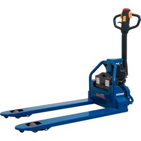 Wesco® Advantage Pro Self-Propelled Elec. Pallet Jack 48V Batt 3300 lb Cap 27""W x 48""L Forks