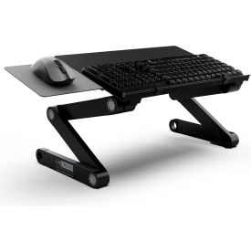 Uncaged Ergonomics WEKTB WorkEZ Keyboard Tray & Mouse Pad Black
