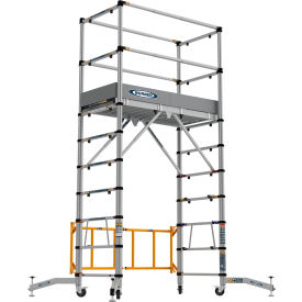 Werner® 6' Aluminum Telescoping Scaffold 78"L x 32-3/8"W x 110"H