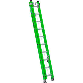 Werner Ladder Co B7120-2X9085 Werner 20 IAA Fiberglass AERO Box Rail/Tri-Rung Extension Ladder w/ Cable Hook & V-Rung image.