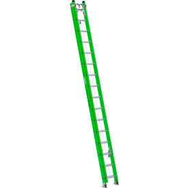 Werner Ladder Co B7132-2X9294 Werner 32 IAA Fiberglass AERO Box Rail/Tri-Rung Extension Ladder with Strand Grab & V-Rung image.