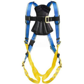 WERNER LADDER - Fall Protection H212002 Werner® H212002 Blue Armor Standard Harness, Tongue Buckle Legs, M/L image.