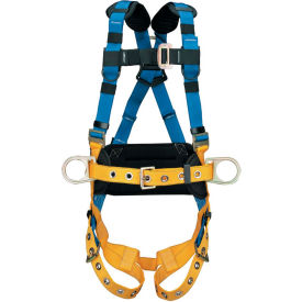WERNER LADDER - Fall Protection H332101 Werner® H332101 LITEFIT™ Construction Harness, Tongue Buckle Legs, Small image.