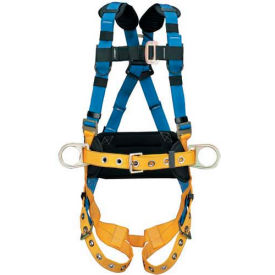 WERNER LADDER - Fall Protection H332102 Werner® H332102 LITEFIT™ Construction Harness, Tongue Buckle Legs, Medium/Large image.