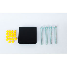 Wildeck® Single and Double Rail Post Hardware Kit