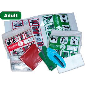 GREENWICH SAFETY INC DCN-001-A Greenwich Safety SECUR-ID, Pre-Post Decon Kit, Adult image.