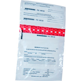 GREENWICH SAFETY INC DCN-004 Greenwich Safety SECUR-ID, Patient Property Bag, 9" x 12", Small image.