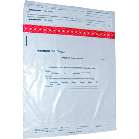GREENWICH SAFETY INC DCN-005 Greenwich Safety SECUR-ID, Patient Property Bag, 19" x 20", Large image.
