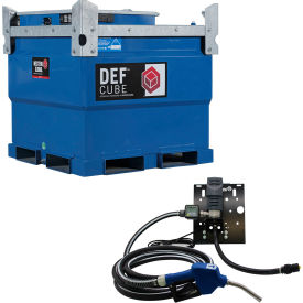 DEFCube 136 Gallon DEF Transfer Tank, 115V/11 GPM Pump Kit, Heat Jacket view 2