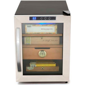 Whynter LLC CHC-120S Whynter CHC-120S - Cigar Cooler Humidor, Stainless Steel, 1.2 Cu. Ft. image.