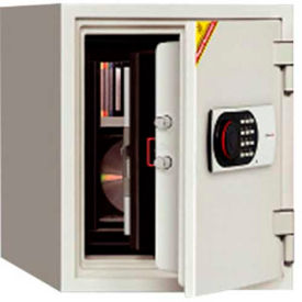 Wilson Safe Company DS530E Wilson Safe Fire Data and Media  Safe DS530E Electronic Lock - 18-1/2"W x 16"D x 20-1/2"H, Gray image.