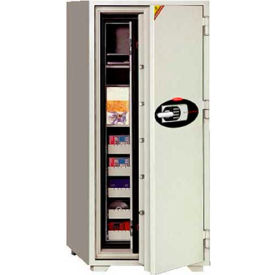 Wilson Safe Company DT200E Wilson Safe Fire Data and Media Safe DT200E Electronic Lock - 29-1/4"W x 27"D x 87-3/4"H, Gray image.