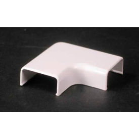 Brooks Elect Of Wiremold 2811-WH* Wiremold 2811-Wh 90° Flat Elbow, White, 2"L image.