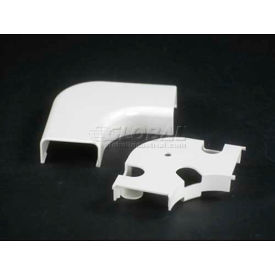 90° Flat Elbow, FiberReady, Ivory, 3-1/2"L view 2