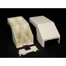 Wiremold 40N2F74V Transition Fitting to PN03 PN05 PN10 PN20 Ivory 6-1/8"L 