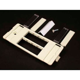 Brooks Elect Of Wiremold 5507-4TJ* Wiremold 5507-4tj Ortronics Four Tracjack Faceplate, Ivory image.