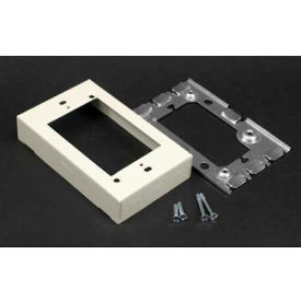 Wiremold 5751wh 1-Gang Flush Type Extention Adapter White 4-5/8"L 