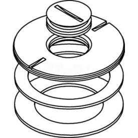 Floor Box 800 Series Conversion Kit Cover, Brass, 3/4" view 2