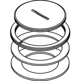 Wiremold 825ck Floor Box 800 Series Conversion Kit Cover Brass 2-1/4" 