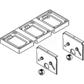 Floor Box Kit, Flange W/Support Partitions for 880CS3 Box view 2