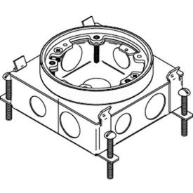 Floor Box Steel Ko Configuration, 4 Sides view 2