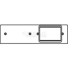 Wiremold Fpb-Act Poke-Thru 2-Gang Plate W/(1) 6a Mini Adapter Bezel 