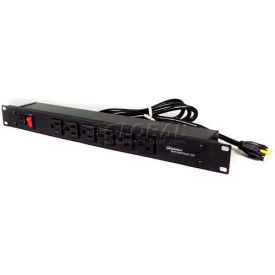 Rackmount, 125V, 15A, 20"L, 6 Outlets view 2